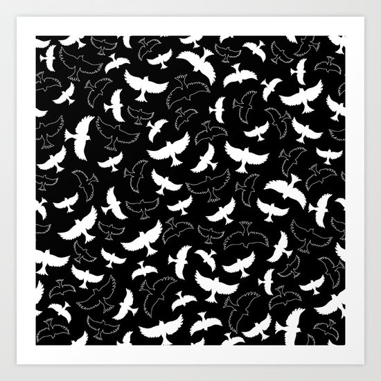 Bird Flight Art Print