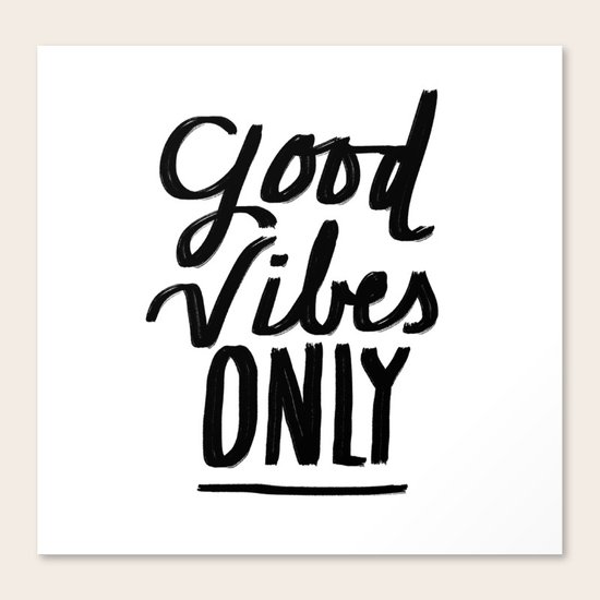 Good Vibes Only Canvas Print