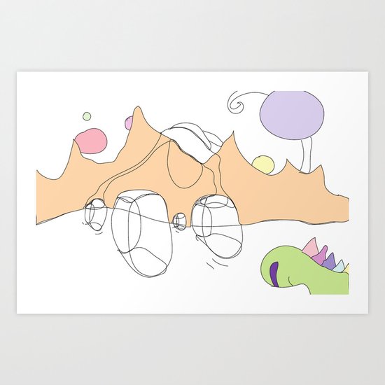 Funland 7 Art Print