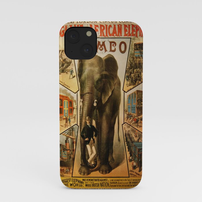 Vintage poster - Jumbo iPhone Case