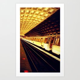 Metro Art Print