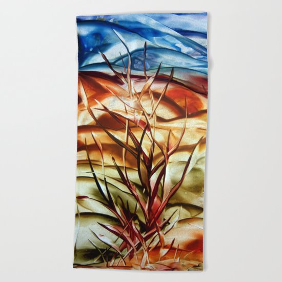 Autumn Beach Towel