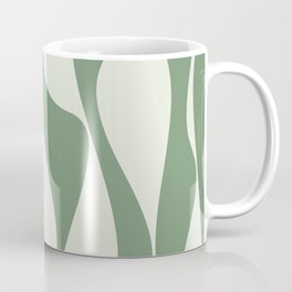 Ebb and Flow 4 - Green Coffee Mug
