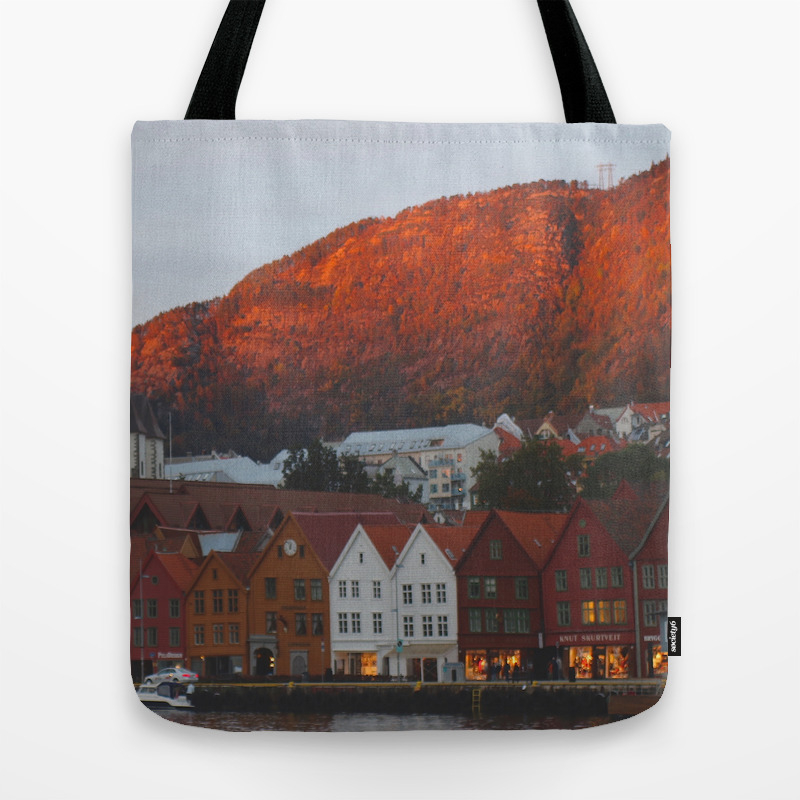 Bergen Landscape Tote Bag