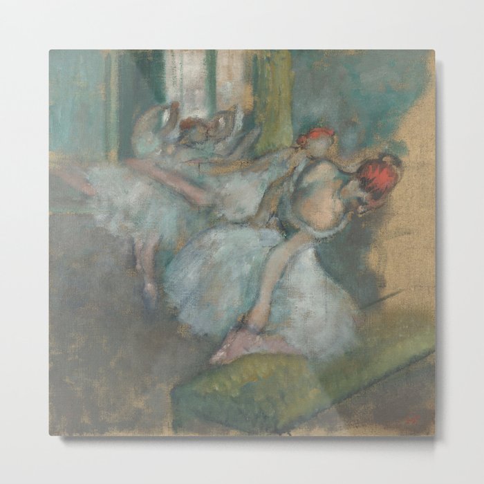 Ballet Dancers by Hilaire-Germain-Edgar Degas Metal Print