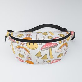 Funny Autumanl Set Fanny Pack | Nature, Mushrooms, 60S, Graphicdesign, Psychedelic, Flower, Lsd, Trippy, Funny, Colorful 
