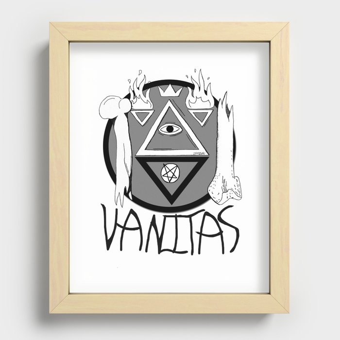 Vanitas Recessed Framed Print