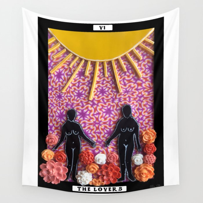 The lovers wall tapestry sales