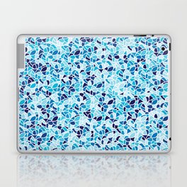 Blue Mosaic Laptop Skin
