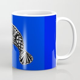 Blue Manatee Coffee Mug