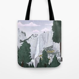 Yosemite National Park, Yosemite Falls, Waterfall, California Parks Tote Bag