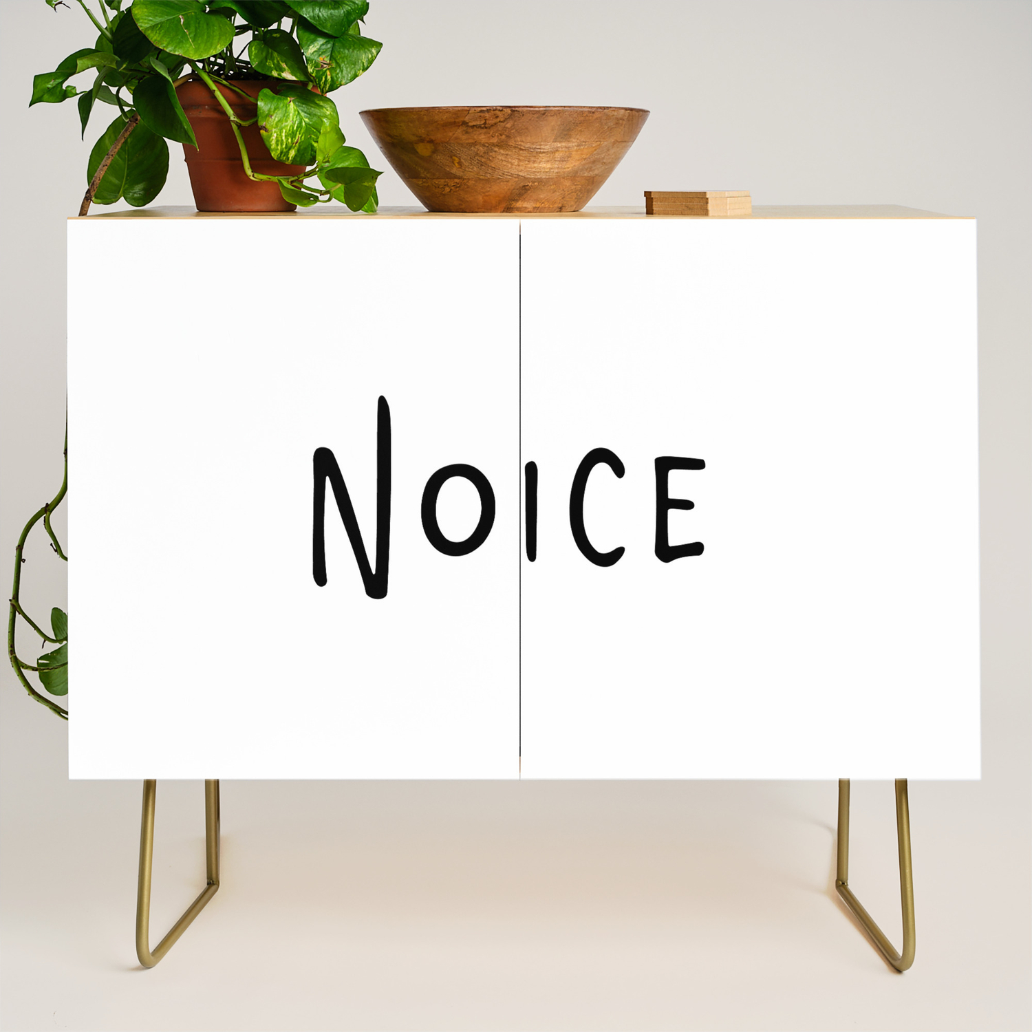Noice Smort Credenza By Glassy Society6