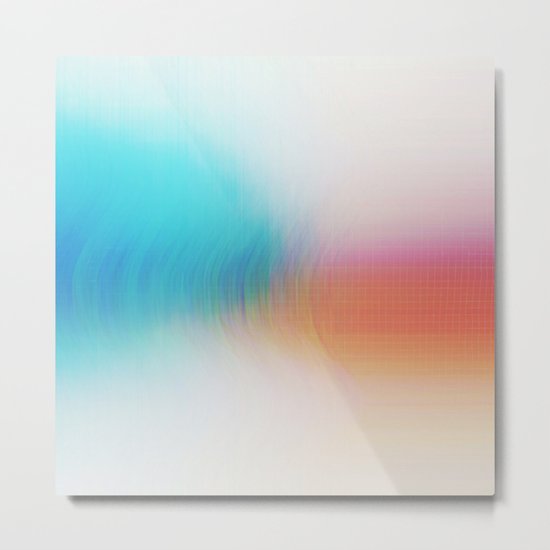 Glitch 08 Metal Print