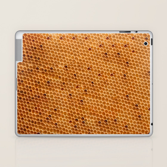 Honeycomb Texture Laptop Ipad Skin By Jirkasvetlik Society6