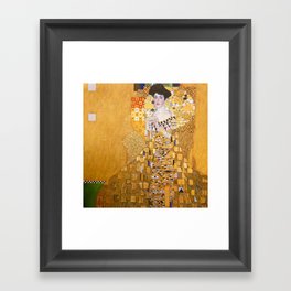 Gustav Klimt - The Woman in Gold Framed Art Print