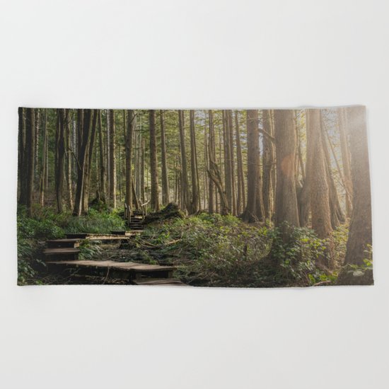 Adventure Nature Path Beach Towel