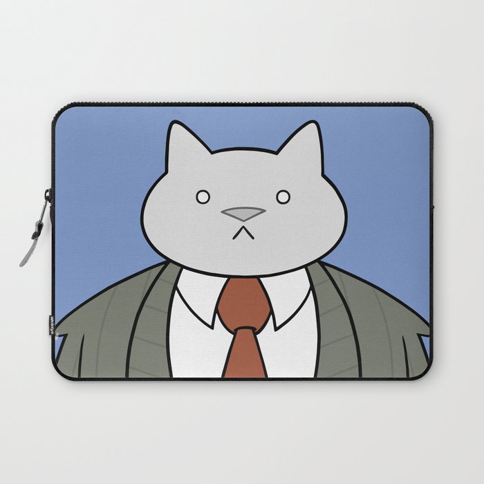 Business Cat Laptop Sleeve
