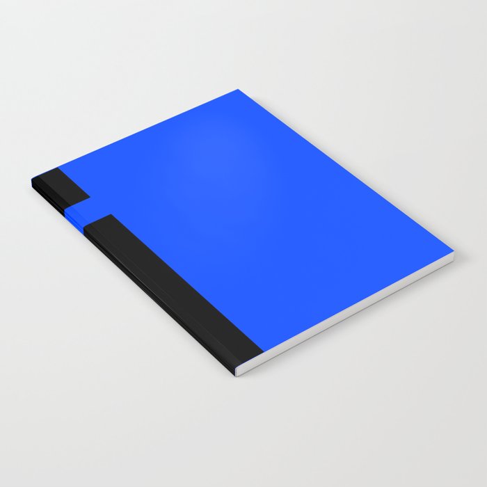 letter I (Black & Blue) Notebook
