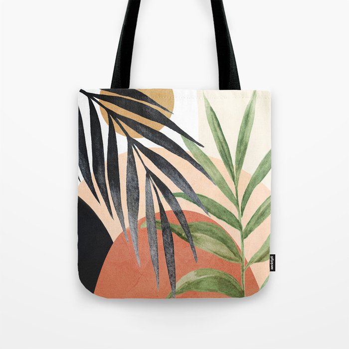 Abstract Tropical Art VI Tote Bag