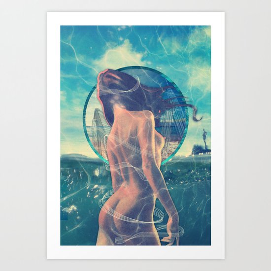 Drowned World Art Print