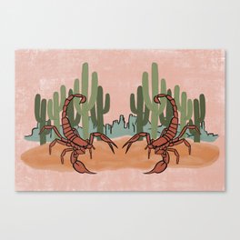 Scorpion Canvas Print