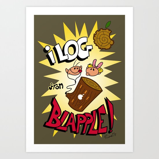 iLOG Art Print