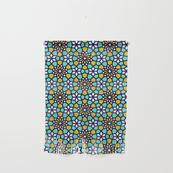 Persian Mosaic – Yellow & Green Wall Hanging