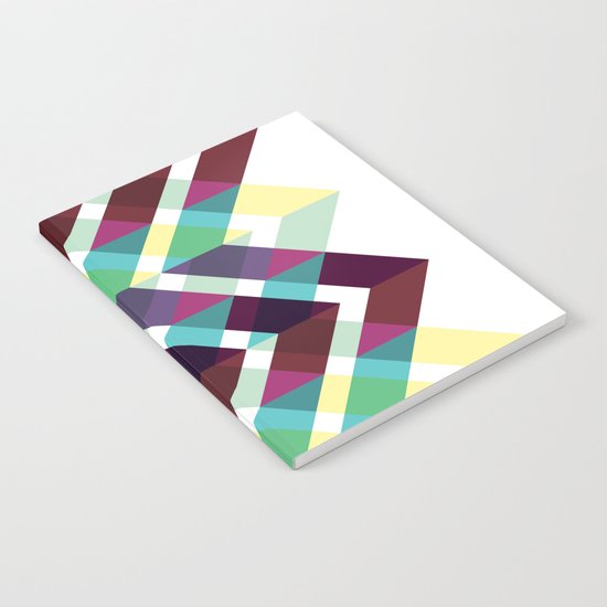 Geometric Pattern #4 (Zig Zag) Notebook