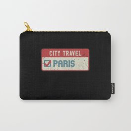 Paris city travel Carry-All Pouch