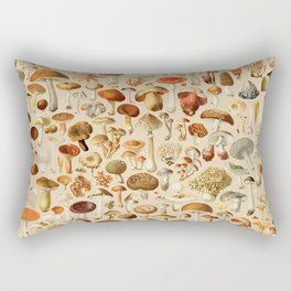 Vintage Mushroom Designs Collection Rectangular Pillow