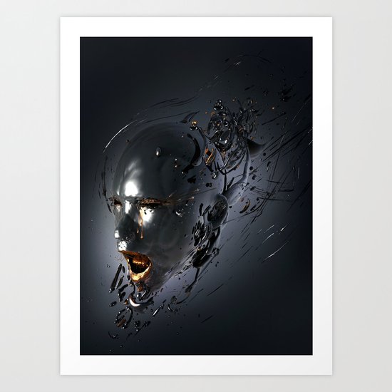 Inhale Art Print