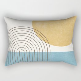 Sunny ocean Rectangular Pillow
