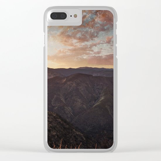 Sundown Yosemite Clear iPhone Case