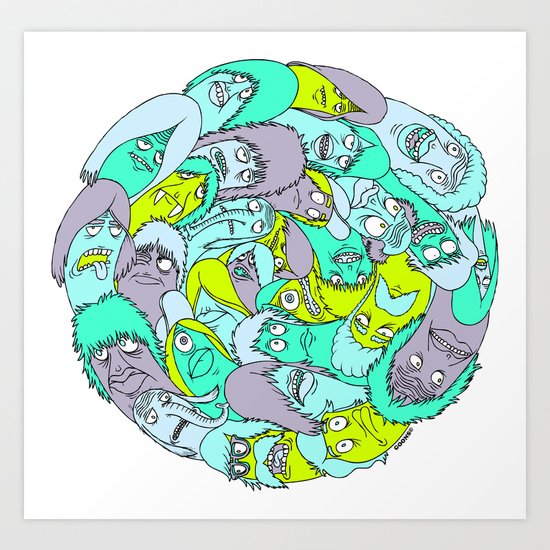 Goon Ballin' Art Print