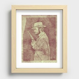 The Man with No Name Recessed Framed Print
