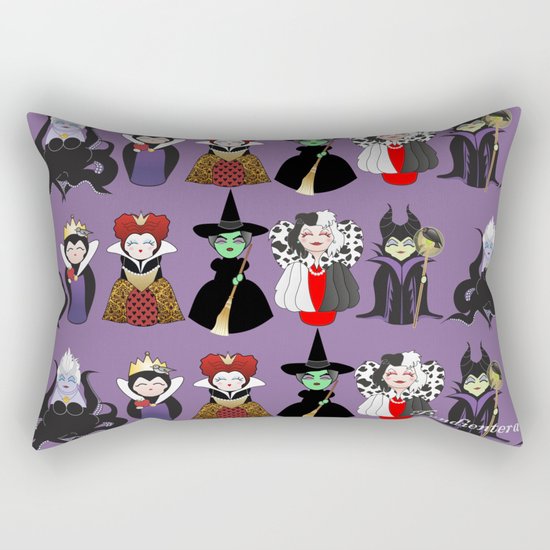 Evil kokeshis Rectangular Pillow