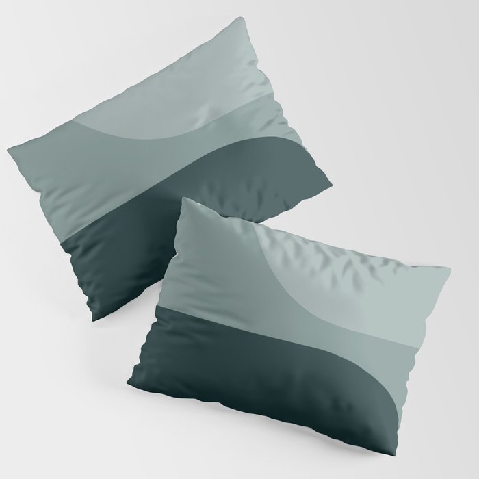 Modern Minimal Arch Abstract X Pillow Sham