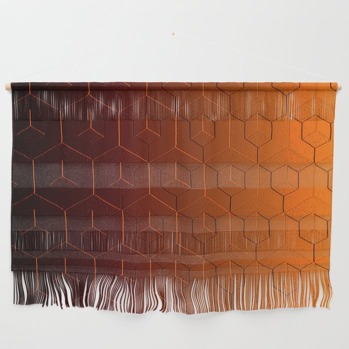 Gradient Amber Wall Hanging