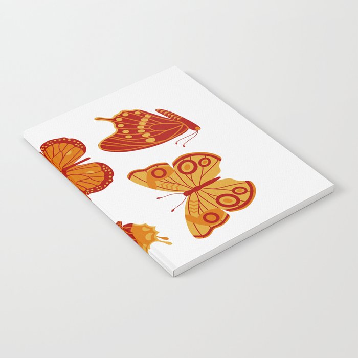 Texas Butterflies – Orange and Yellow Notebook
