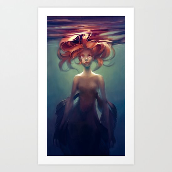 Mermaid Art Print