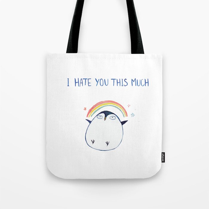 Postcard for your enemy Tote Bag