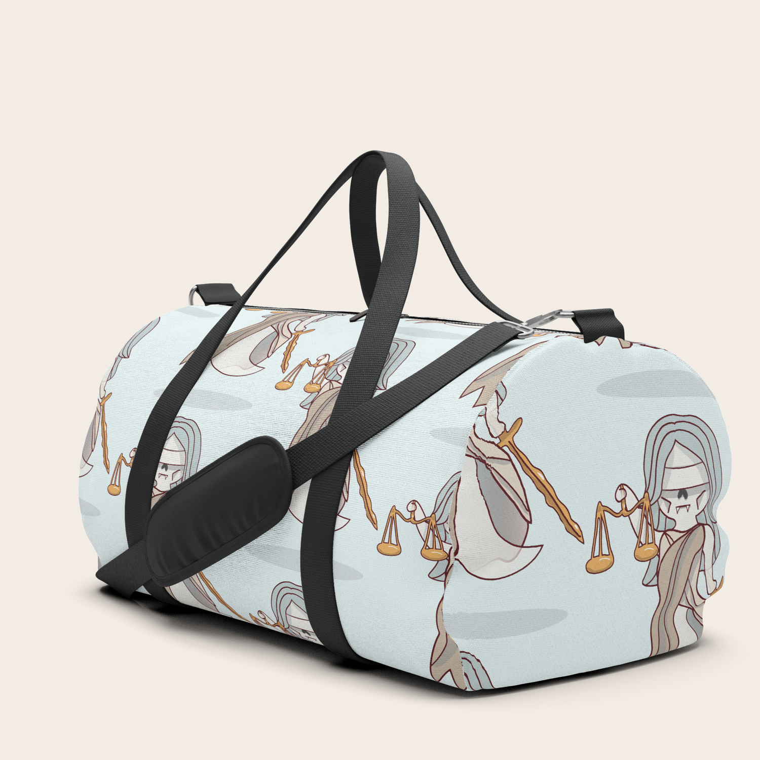 justice duffle bag