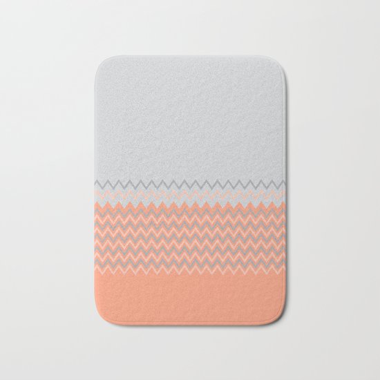Spring Chevron Bath Mat