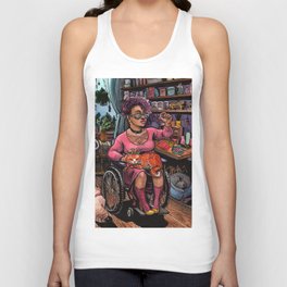 Cat Witch Tank Top