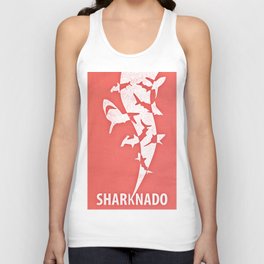 Sharknado minimalist illustration Tank Top