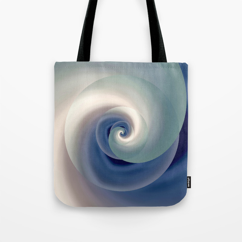 Whirlwind Abstract 3d Digital Art Tote Bag By Katerina Ez Society6