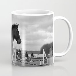 Cloudy Showjumping Mug