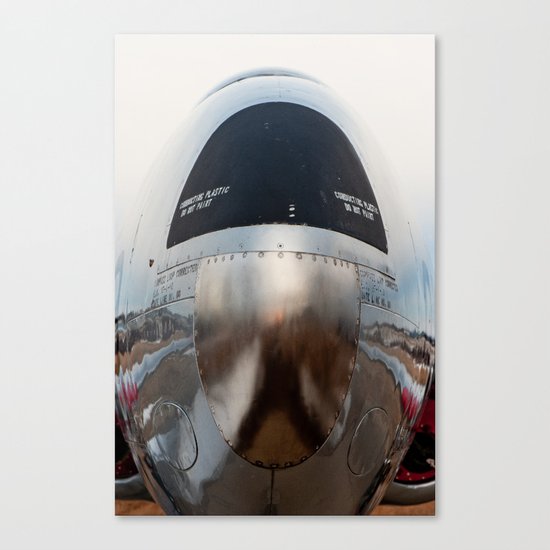 The Nose - RCAF T-Bird Canvas Print
