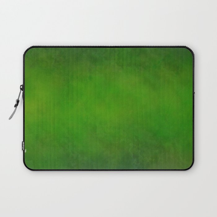 Abstract green vignette Laptop Sleeve