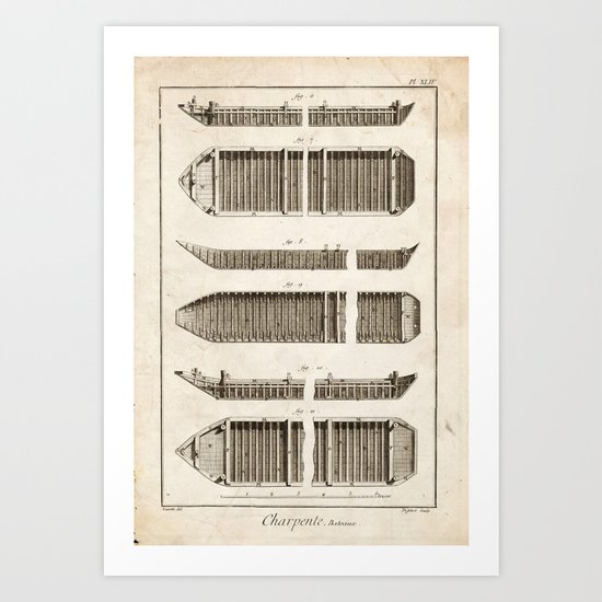Boats Art Print
